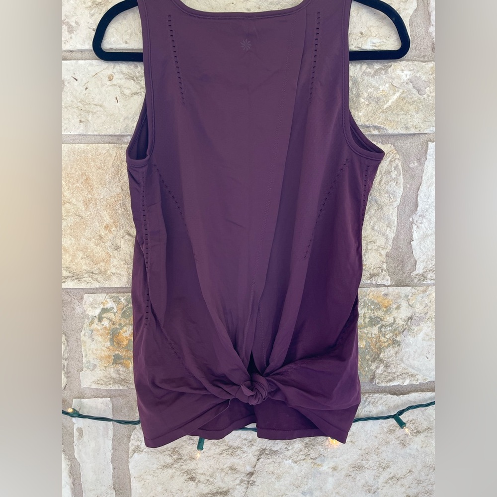 Plum Athleta Foothill Tank - Picture 6 of 8